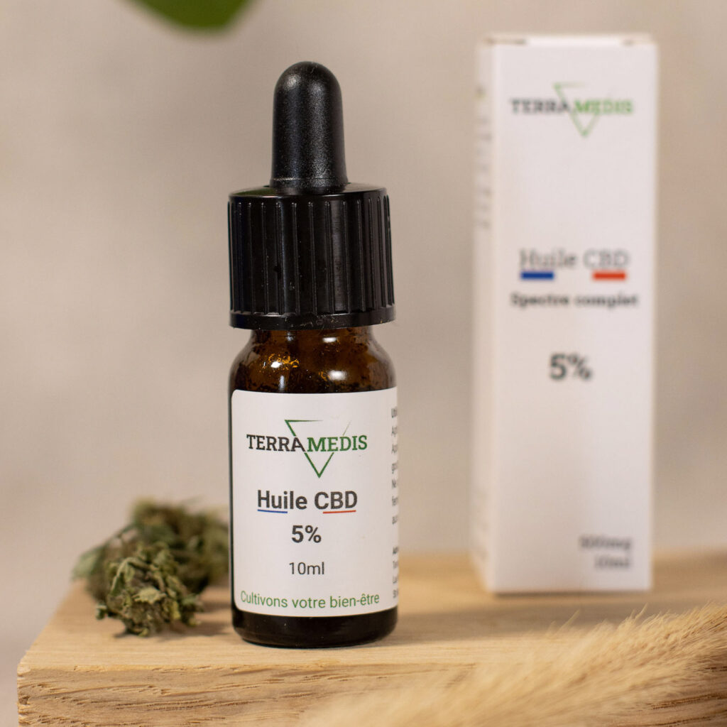 Huile CBD bio Douleur