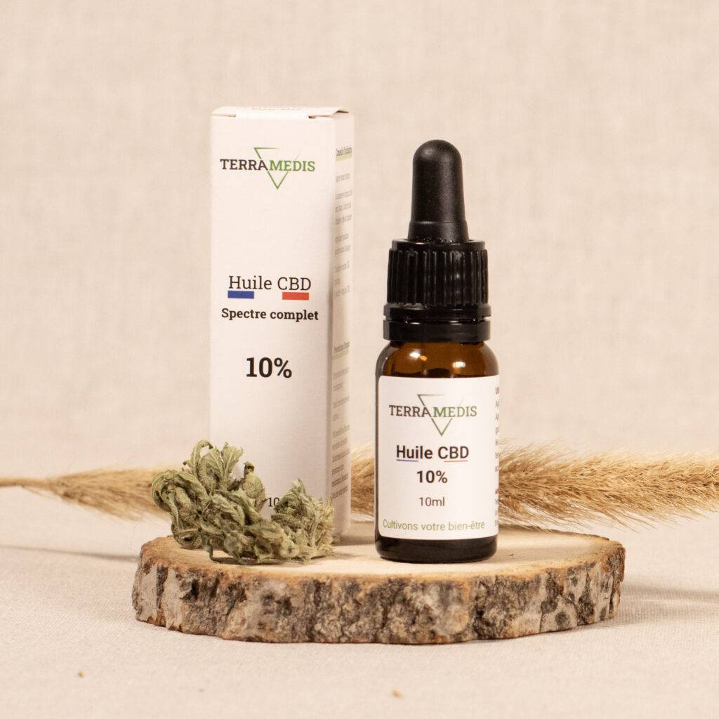 Huile CBD Sommeil : 10% | Biologique et Français